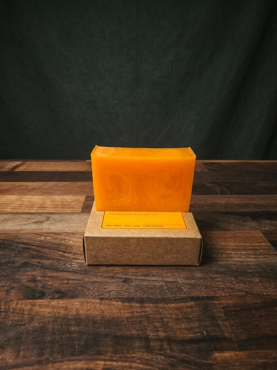 Beer Goggles Bar Soap – Pink Grapefruit & Bourbon