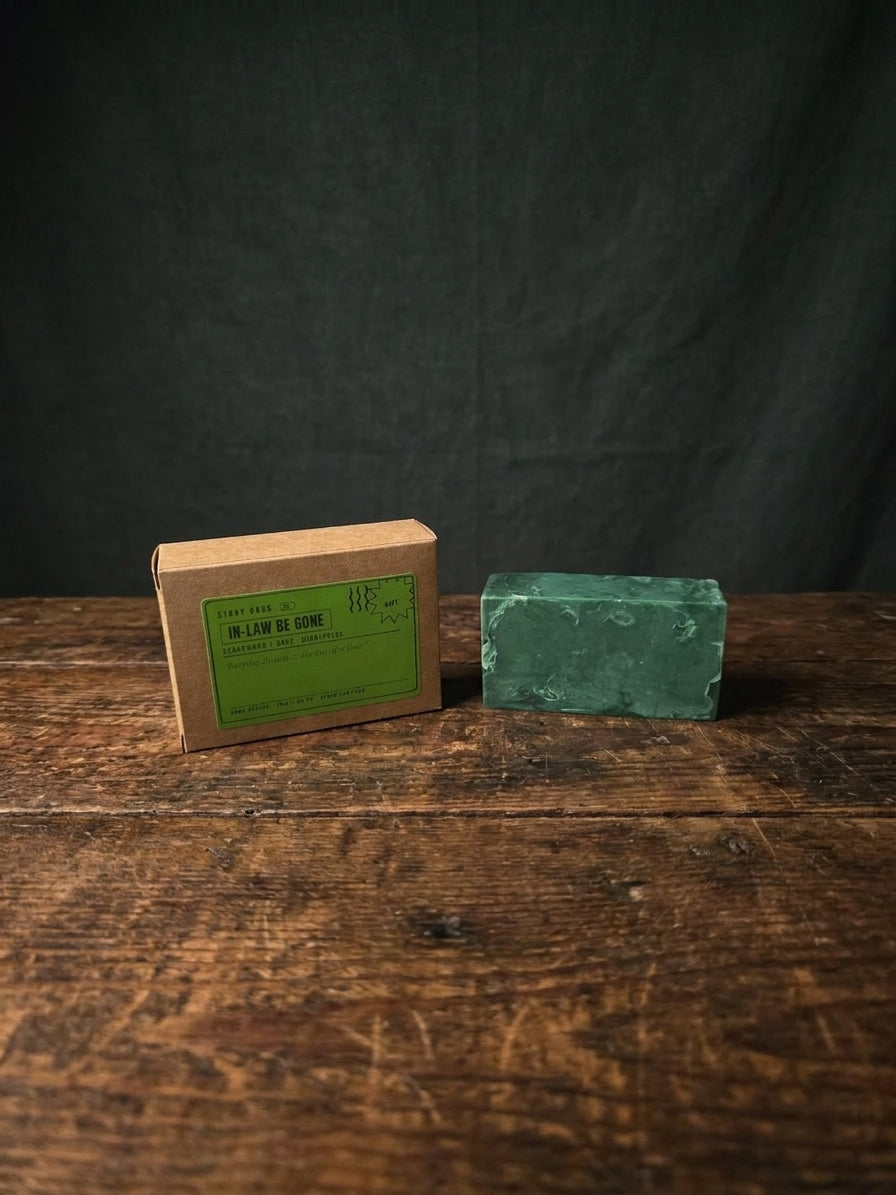 In-Law Be Gone Funny Cedarwood Bar Soap Gift